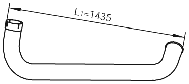 Uitlaatpijp Dinex 22712
