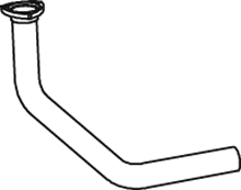 Uitlaatpijp Dinex 28126