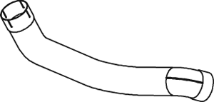 Uitlaatpijp Dinex 28127