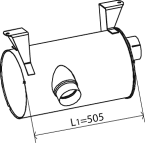 Middendemper Dinex 28409