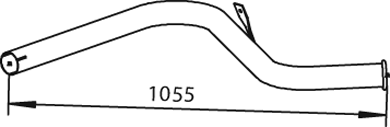 Uitlaatpijp Dinex 28630