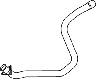 Uitlaatpijp Dinex 29102