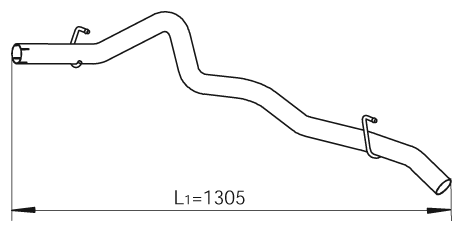 Uitlaatpijp Dinex 29629