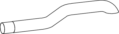 Uitlaatpijp Dinex 47656