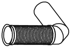 Flexibele slang Dinex 48190