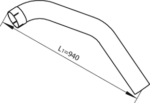 Uitlaatpijp Dinex 49227