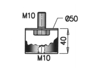 Ophangrubber Dinex 49838