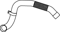 Uitlaatpijp Dinex 50145