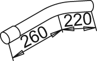Uitlaatpijp Dinex 50167