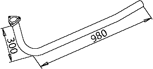 Uitlaatpijp Dinex 50248