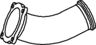 Uitlaatpijp Dinex 51124
