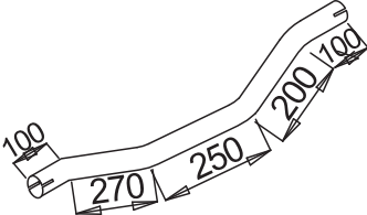 Uitlaatpijp Dinex 52162