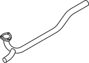 Uitlaatpijp Dinex 53228