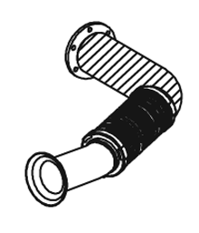 Uitlaatpijp Dinex 56120