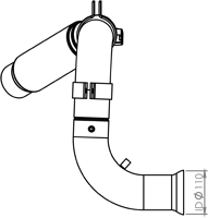 Uitlaatpijp Dinex 56181