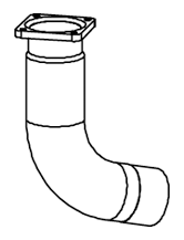 Uitlaatpijp Dinex 60103