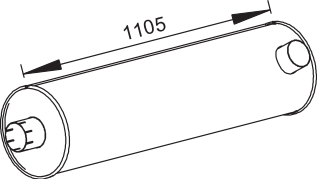 Middendemper Dinex 64449