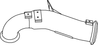 Uitlaatpijp Dinex 66136