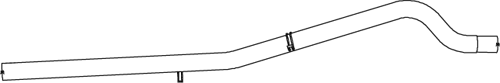 Uitlaatpijp Dinex 66501