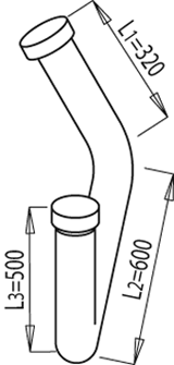 Uitlaatpijp Dinex 68219