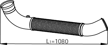 Uitlaatpijp Dinex 68505