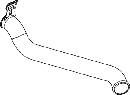 Uitlaatpijp Dinex 68521