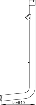 Uitlaatpijp Dinex 68709