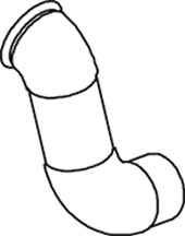 Uitlaatpijp Dinex 69165