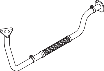 Uitlaatpijp Dinex 72103