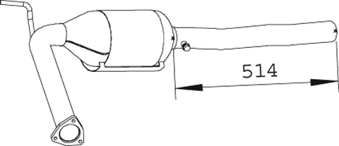 Katalysator Dinex 74319