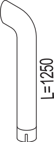 Uitlaatpijp Dinex 80644
