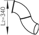 Uitlaatpijp Dinex 82198