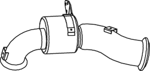 Uitlaatpijp Dinex 82259