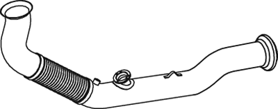 Uitlaatpijp Dinex 82260