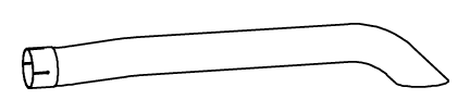Uitlaatpijp Dinex 85657