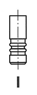 Uitlaatklep Freccia R6448/BMARNT