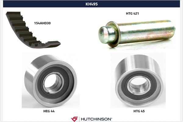 Distributieriem kit Hutchinson KH 495