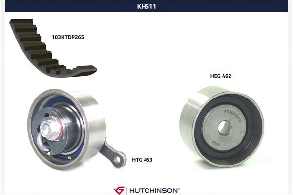 Distributieriem kit Hutchinson KH 511