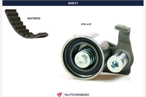 Distributieriem kit Hutchinson KH 517