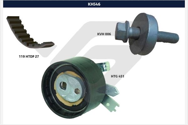 Distributieriem kit Hutchinson KH 546