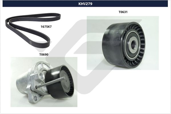 Poly V-riemen kit Hutchinson KHV 279