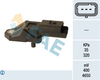 MAP sensor FAE 15107