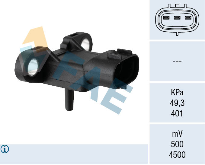 MAP sensor FAE 15155