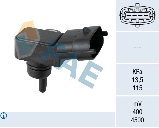 MAP sensor FAE 15165