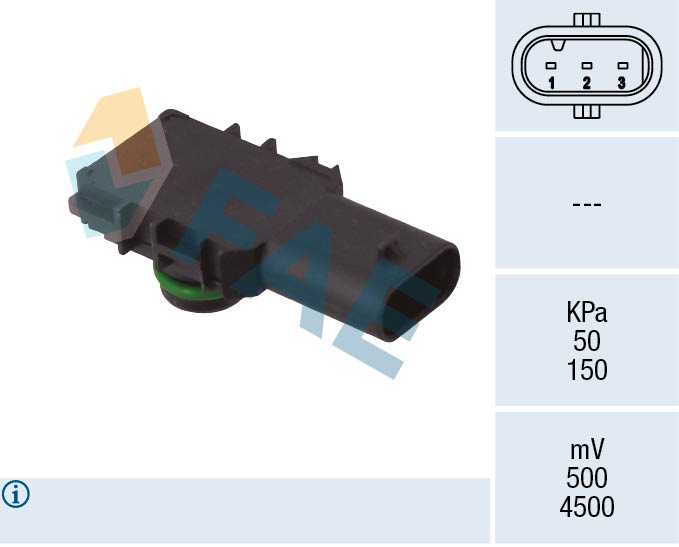 MAP sensor FAE 15196