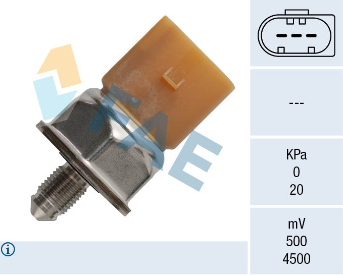 Brandstofdruk sensor FAE 15608