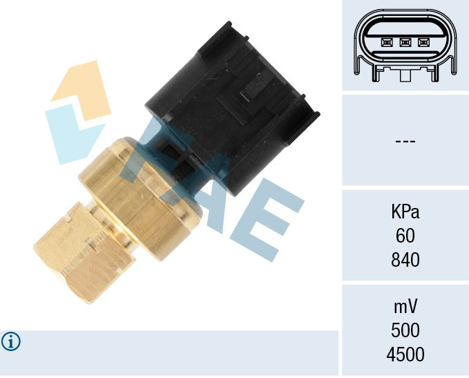 Brandstofdruk sensor FAE 15617