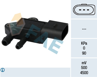 Uitlaatgasdruk sensor FAE 16101