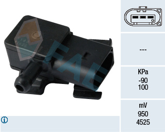 Uitlaatgasdruk sensor FAE 16102