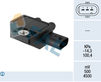 Uitlaatgasdruk sensor FAE 16151